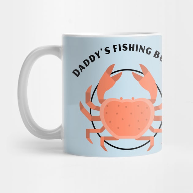 Daddy's fishing buddy-Father's day by BaronBoutiquesStore